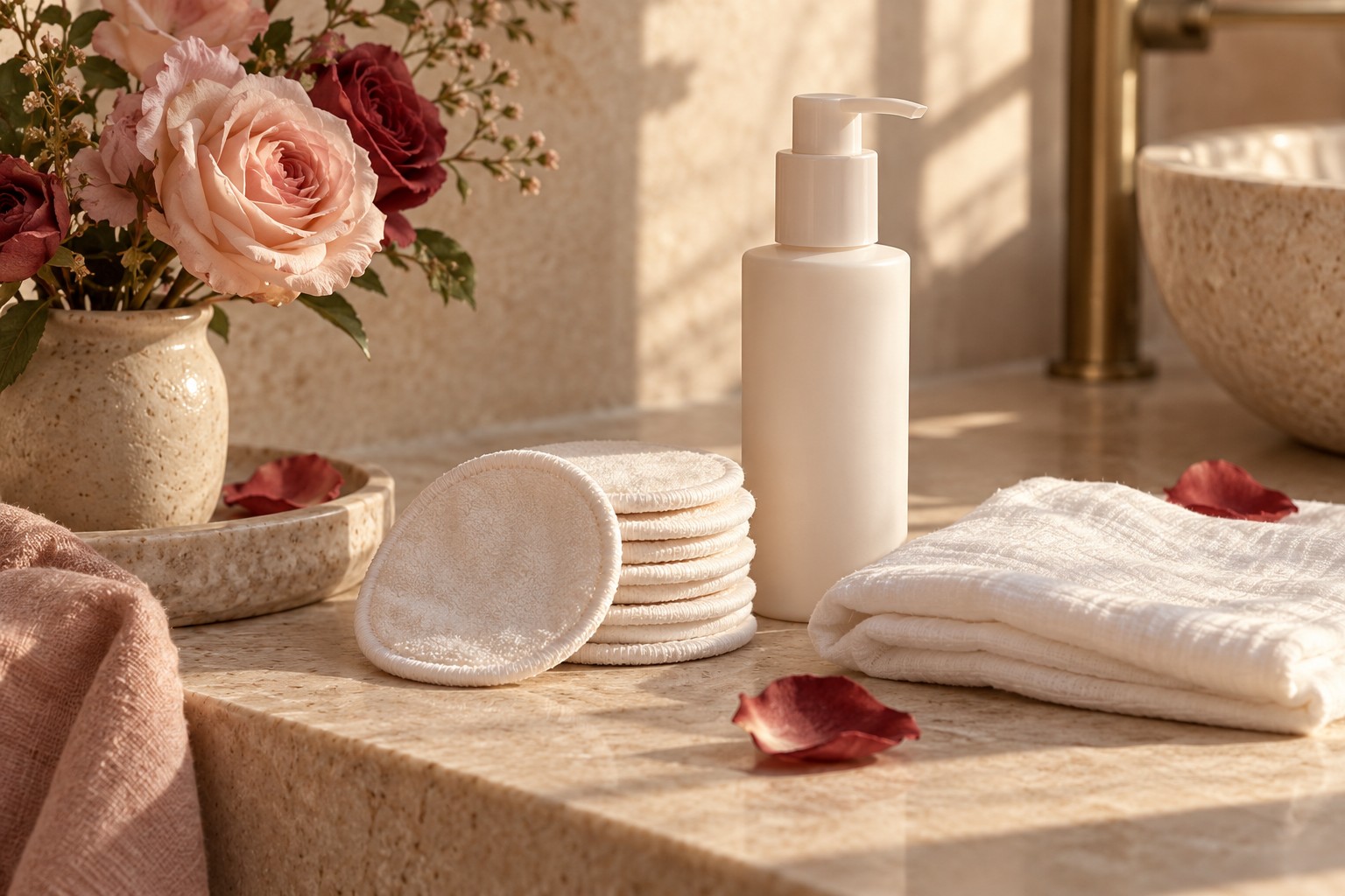 Routine de beauté — illustration d’ambiance
