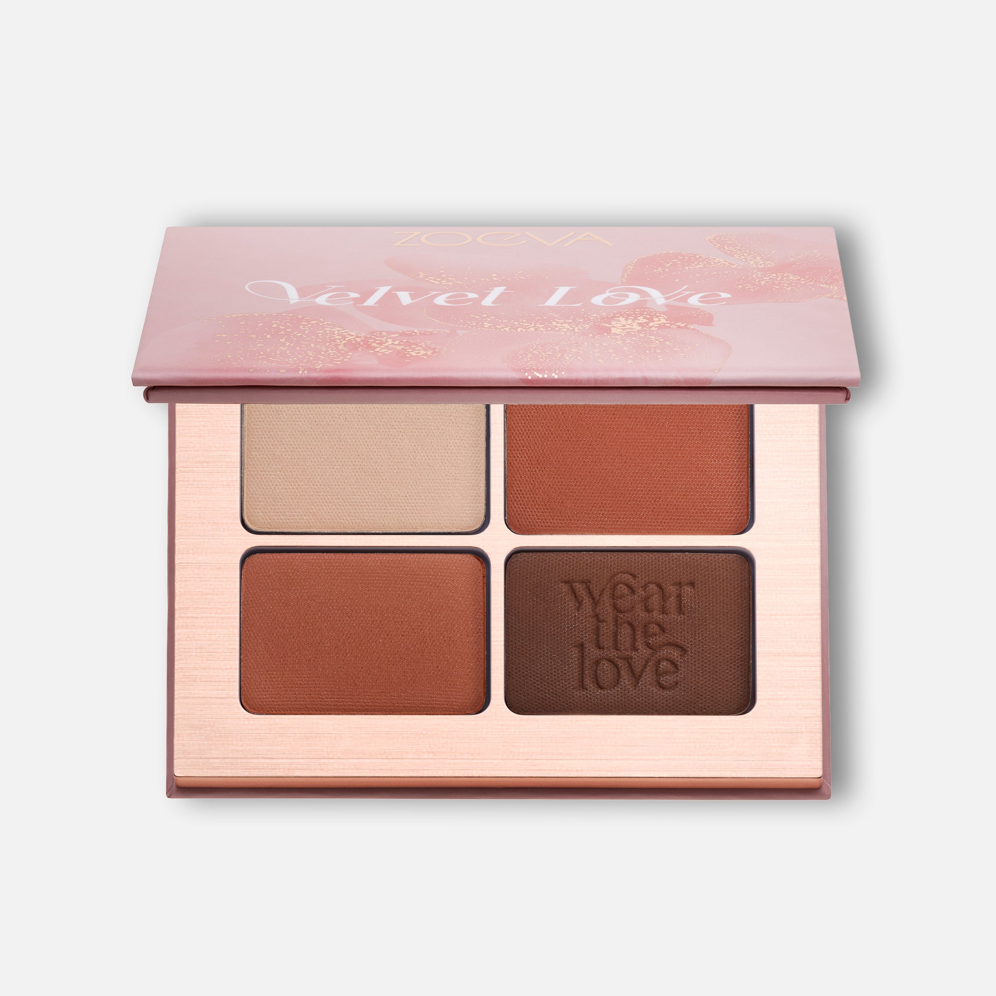 Zoeva Velvet Love Eyeshadow Quad Easy Nude Eyes — visuel du produit