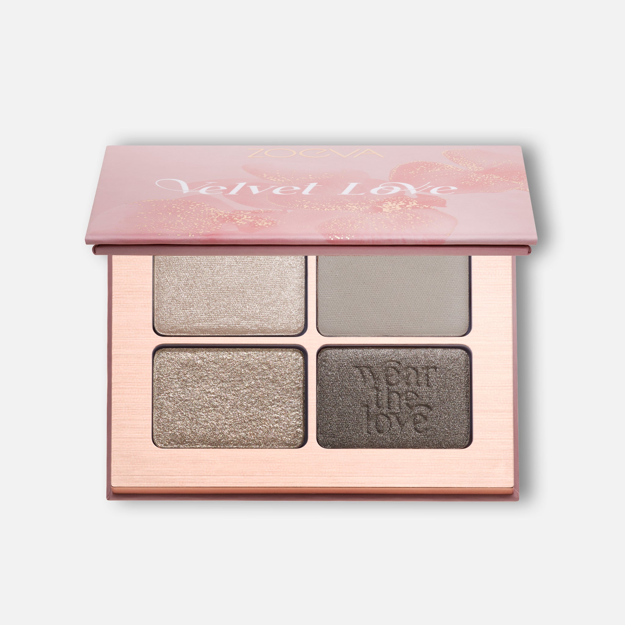 Zoeva Velvet Love Eyeshadow Quad Smoky Sultry Eyes