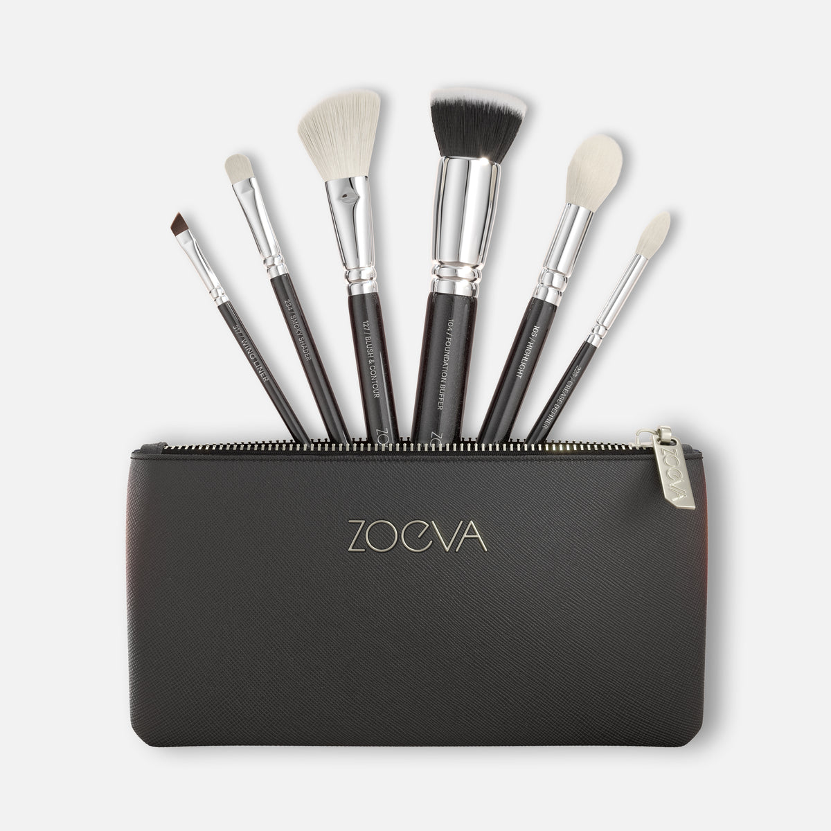 ZOEVA The Essential Brush Set Black