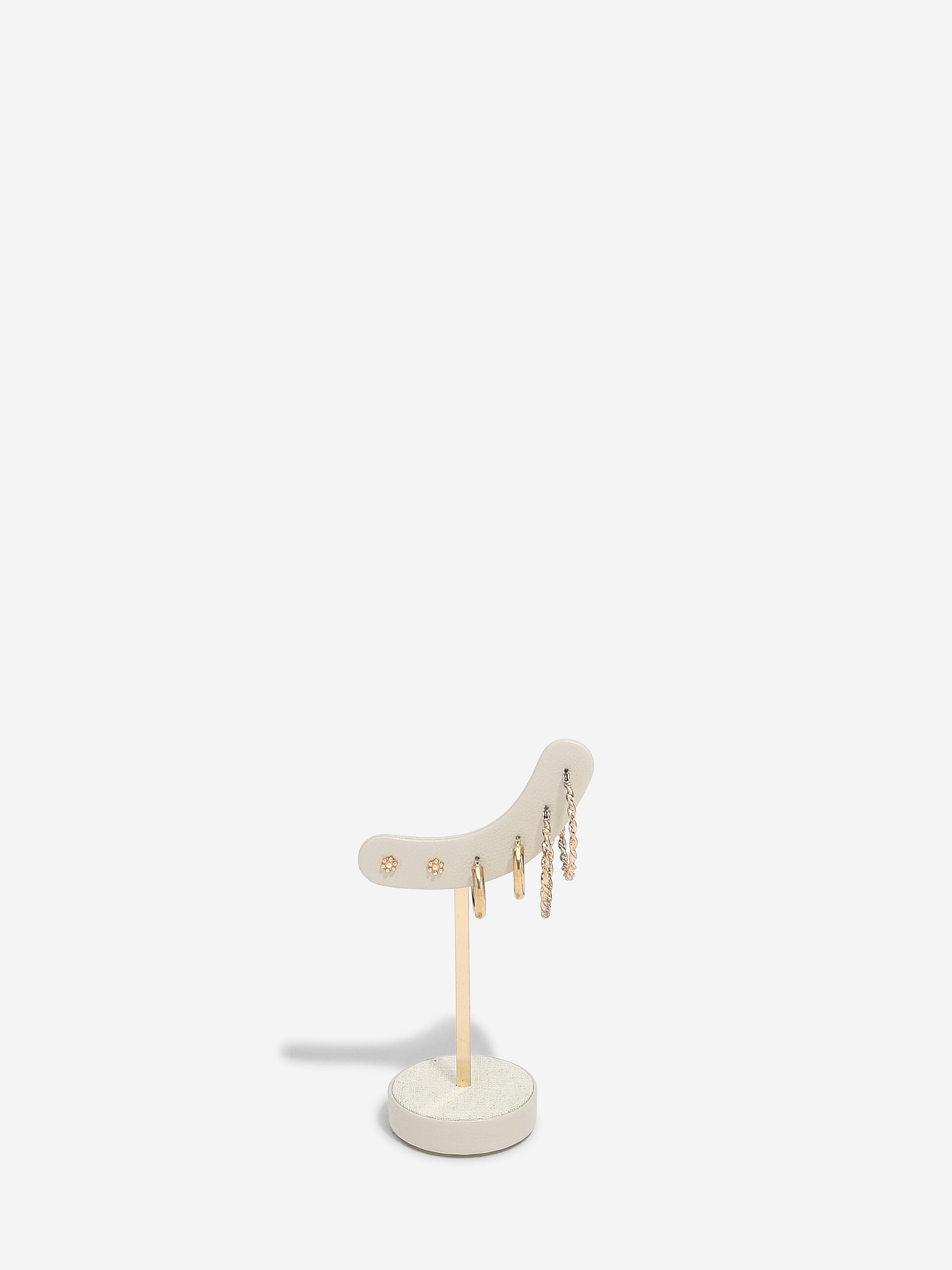 Stackers Oatmeal & Linen Earring Stand 76379