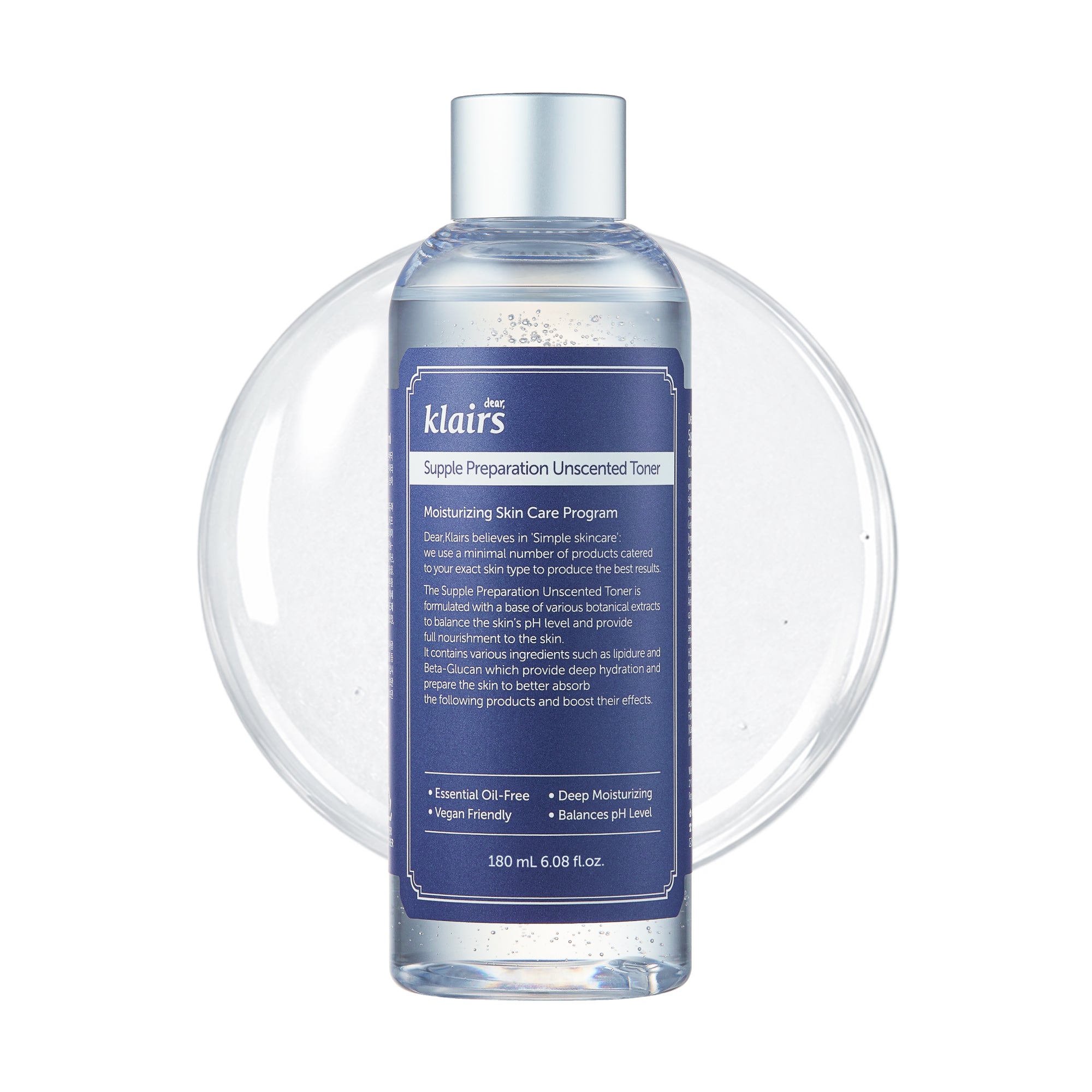 Dear Klairs Supple Preparation Unscented Toner 180 ml