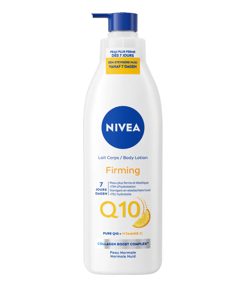 NIVEA Lait Corps Hydratant Fermeté Q10 + Vitamine C