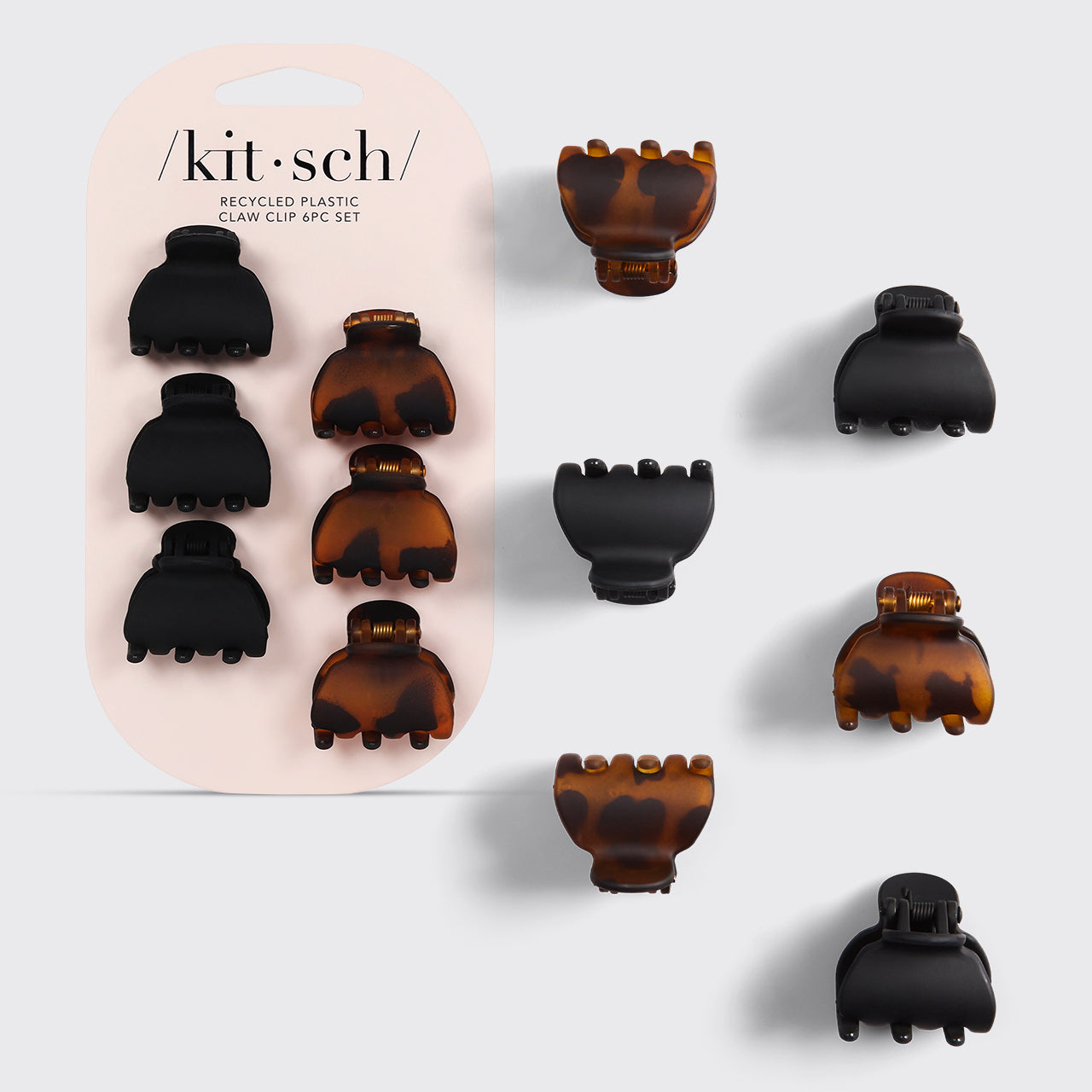 Kitsch X-Small Claw Clips 6 pièces