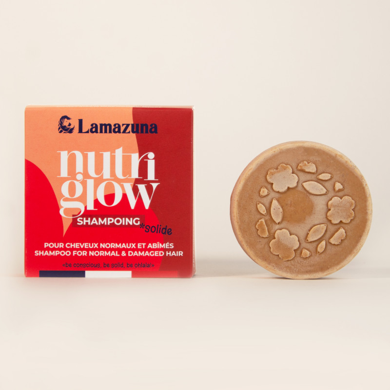 Lamazuna Nutri Glow Shampoing cheveux normaux 70 ml — produit présenté