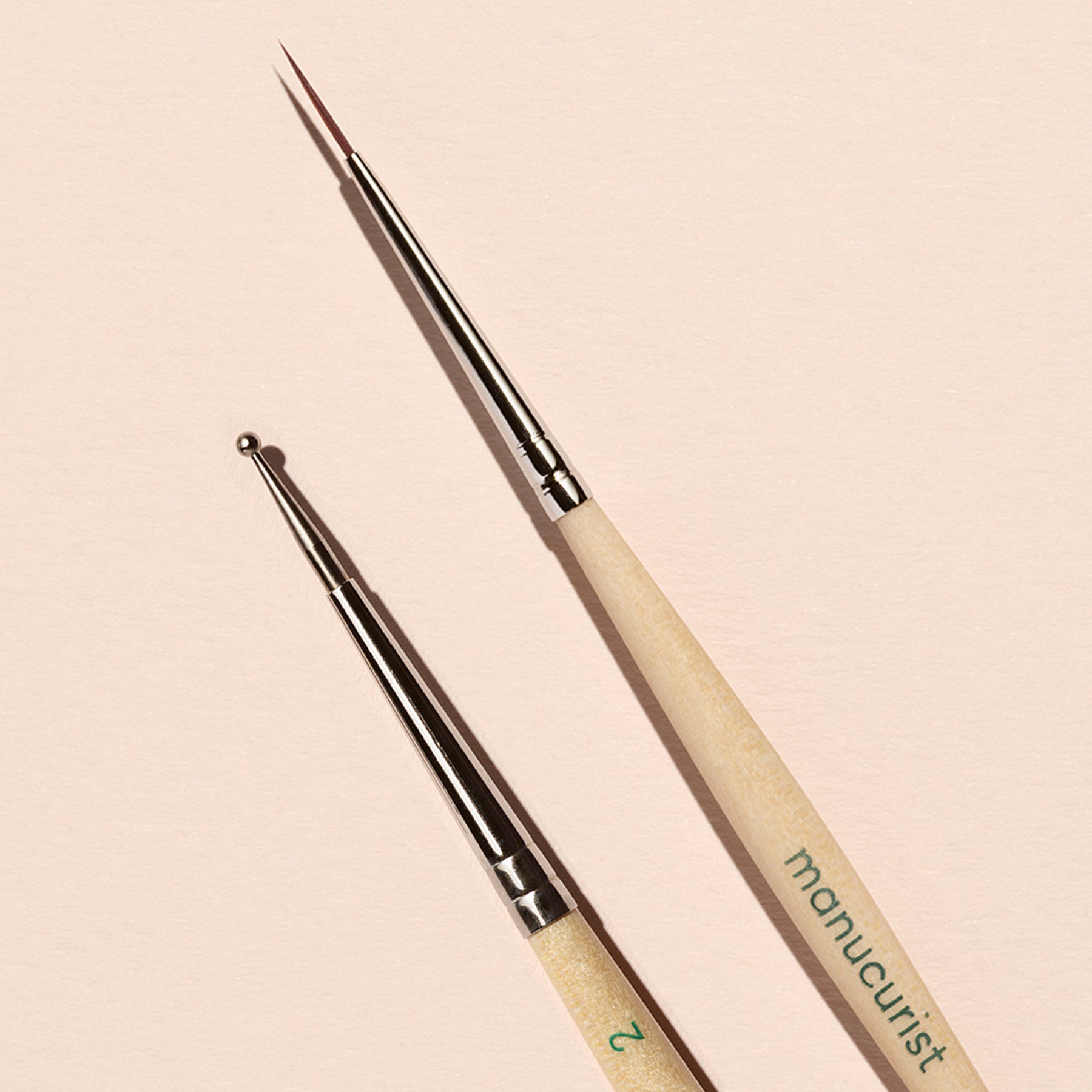 Manucurist Duo Dotting Tool & Pinceau Nail Art Liner