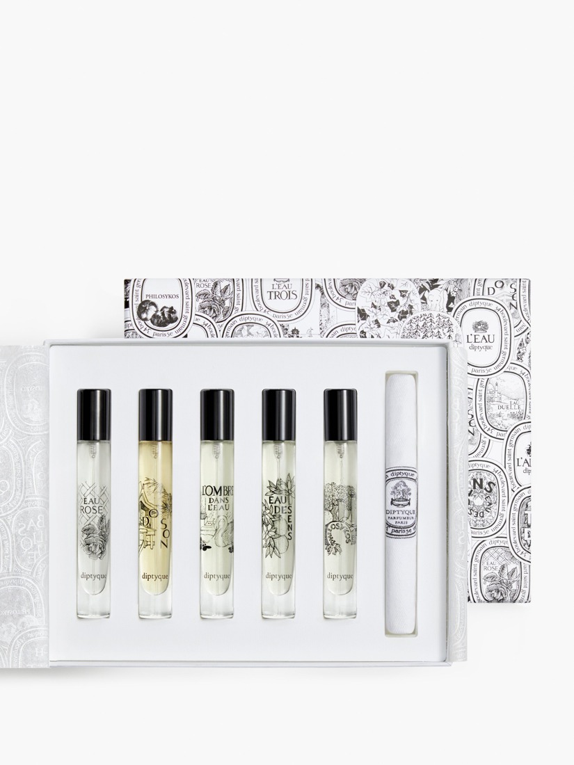 Diptyque Coffret à composer 5 eaux de toilette 7,5 ml — présentation du fabricant