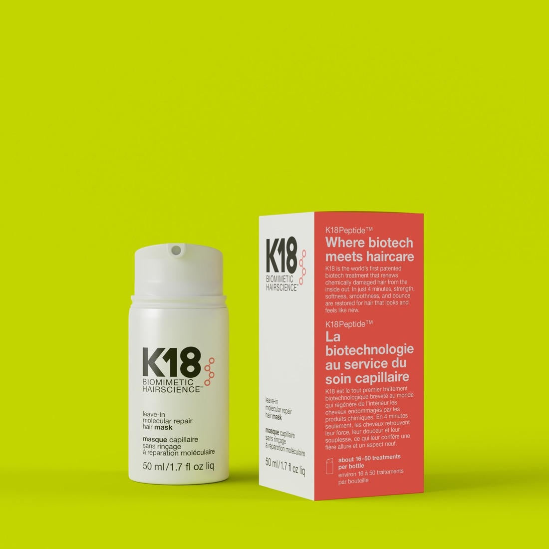 K18 Leave-in Molecular Repair Hair Mask 50 ml