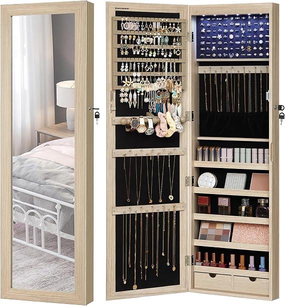 SONGMICS JJC093M01, couleur chêne — modèle et finition comparés