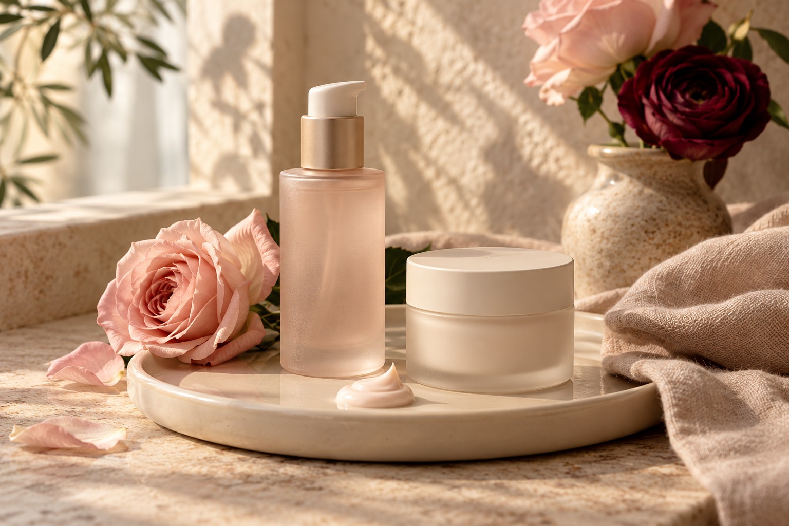 Routine de beauté — illustration d’ambiance