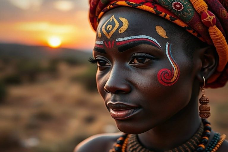 D'où vient le maquillage africain et quelles sont ses origines mystérieuses