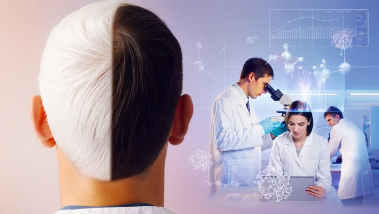 Cheveux Blancs Processus Inverse