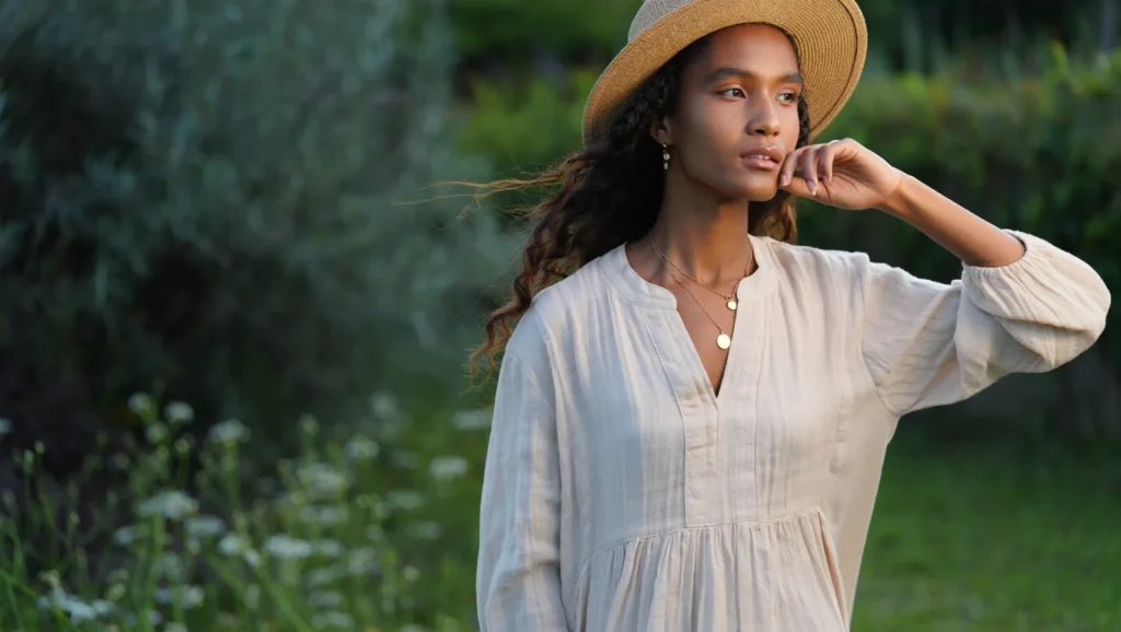 Robe En Lin Bohème Chic
