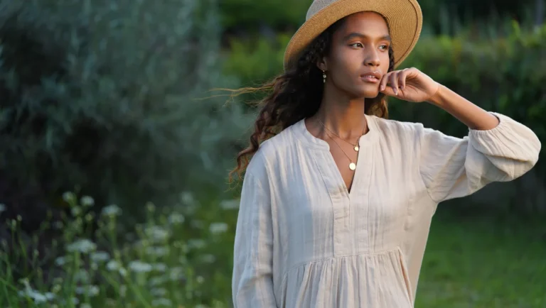 Robe En Lin Bohème Chic