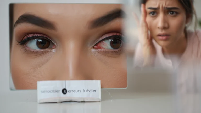 Maquillage Permanent Eye Liner Cicatrisation