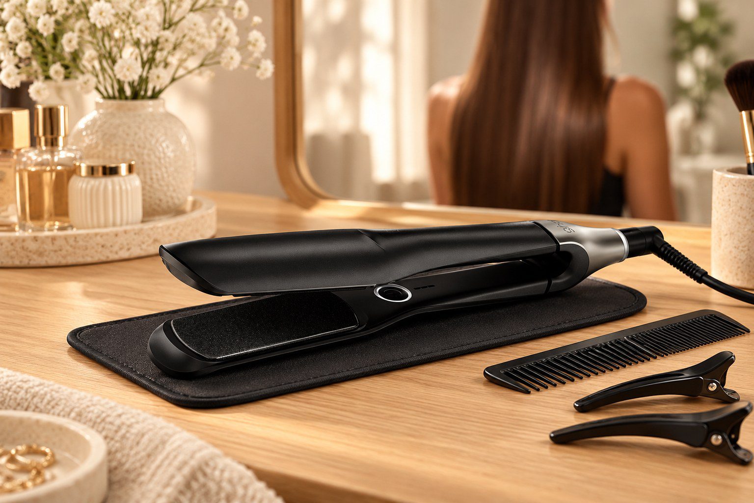 ghd Chronos Max noir : mise en situation illustrative