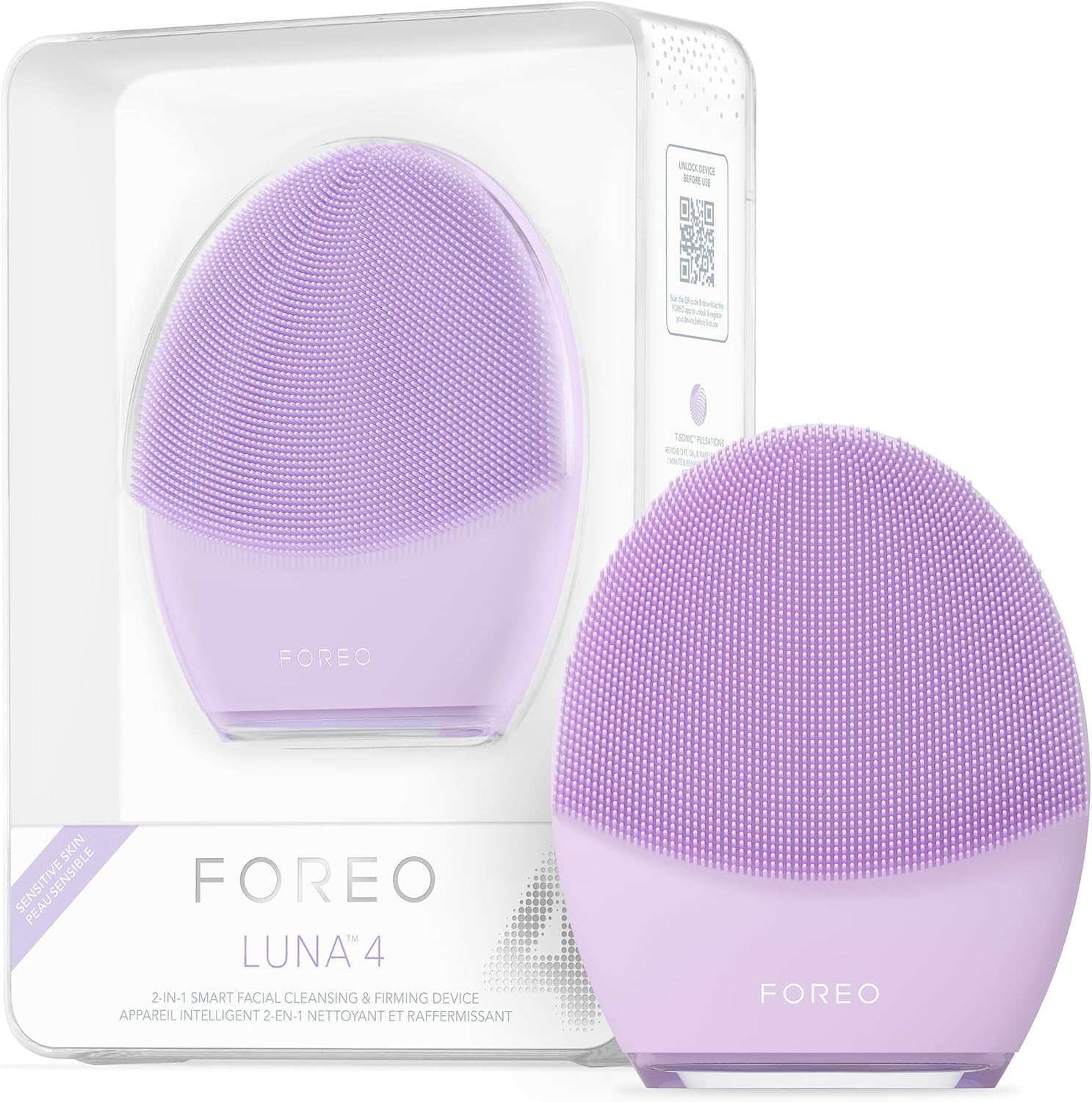 FOREO LUNA 4 peau sensible lilas