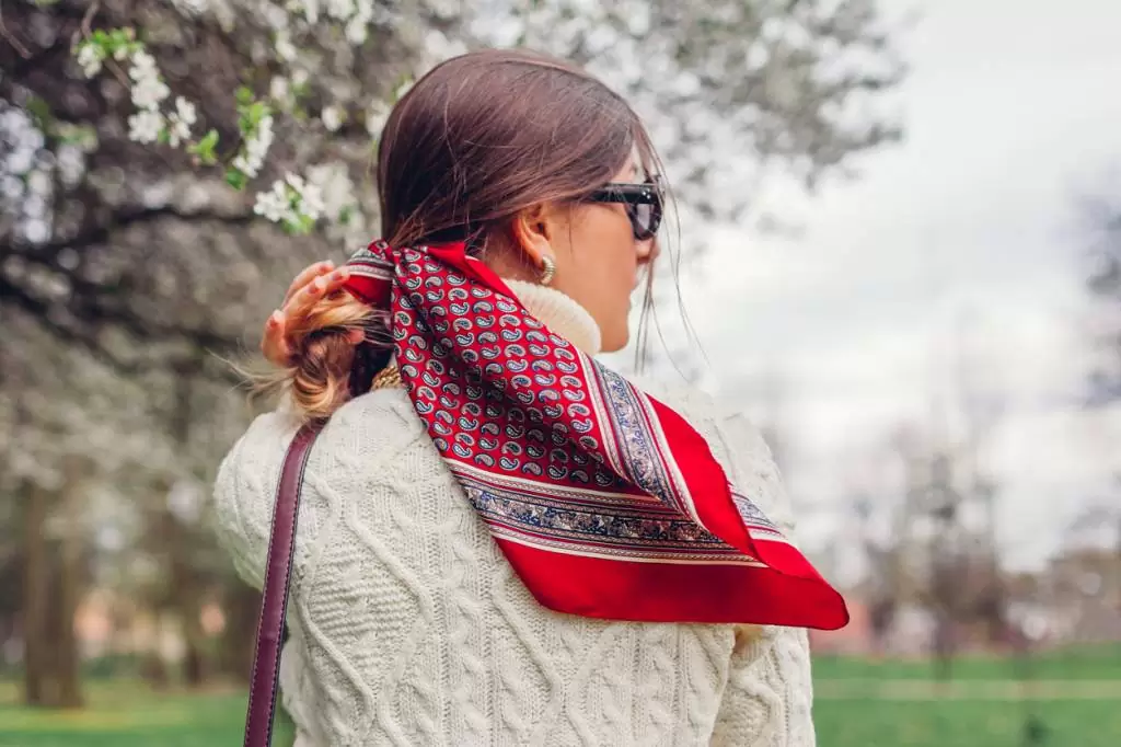 foulard à cheveux