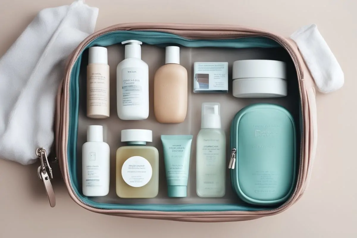 Produits beauté indispensables en format voyage